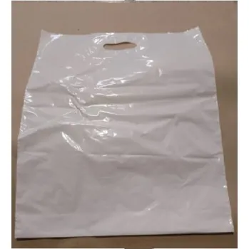 Nákupní taška Taška s průhmatem - bílá varianta: bílá 45cmx55cm do 10kg