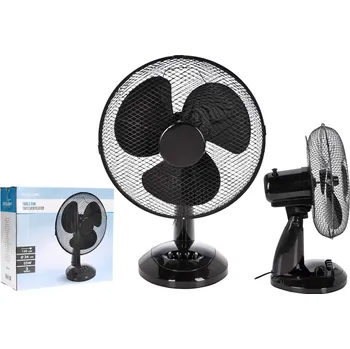Domácí ventilátor Stolní ventilátor 34 cm, černý