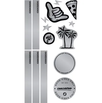 Coocazoo Reflexní samolepky StickyRicky coocazoo, Black + Sleva 5% s kódem AKCE5