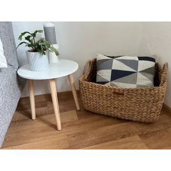 Koš na prádlo Vingo Úložný koš z vodního hyacintu, hranatý Rozměry (cm): 32x25x30