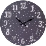 Home Styling Collection Dětské hodiny, ⌀ 33 cm, hvězdy