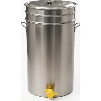 Stáčecí nádoba nerezová se síty 50L
