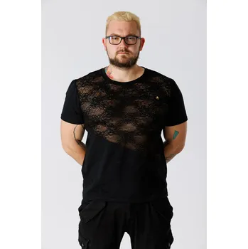 Pánské tričko GoldBee Pánské Tričko Organic Erotic Krajka Velikost: M