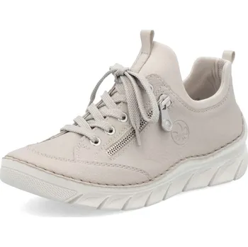 Dámská móda Dámské tenisky RIEKER 55073-60 béžová W5 41