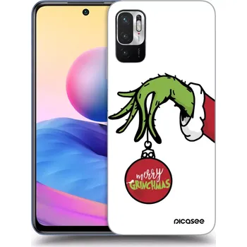 Pouzdro na mobilní telefon Picasee ULTIMATE CASE pro Xiaomi Redmi Note 10 5G - Grinch
