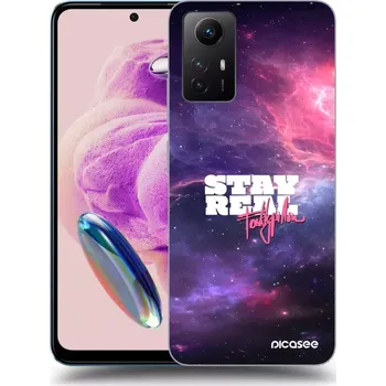 Pouzdro na mobilní telefon Picasee silikonový průhledný obal pro Xiaomi Redmi Note 12S - Stay Real