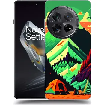 Pouzdro na mobilní telefon Picasee silikonový černý obal pro OnePlus 12 5G - Whistler