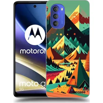 Pouzdro na mobilní telefon Picasee silikonový průhledný obal pro Motorola Moto G51 - Colorado