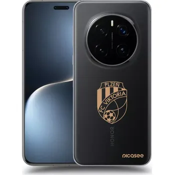 Pouzdro na mobilní telefon Picasee silikonový průhledný obal pro Honor Magic7 Pro 5G - FC Viktoria Plzeň I