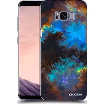 Pouzdro na mobilní telefon Picasee silikonový průhledný obal pro Samsung Galaxy S8 G950F - Space