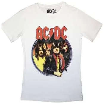 Merch AC/DC: Ac/dc Ladies T-shirt: Highway To Hell Circle (large) L