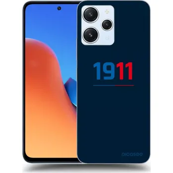 Pouzdro na mobilní telefon Picasee silikonový průhledný obal pro Xiaomi Redmi 12 4G - FC Viktoria Plzeň D