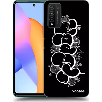 Pouzdro na mobilní telefon Picasee silikonový průhledný obal pro Honor 10X Lite - Throw UP
