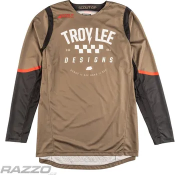 cyklistický dres Pánský dres TroyLeeDesigns GP Scout Jersey Ripper Tarmac 2025 M