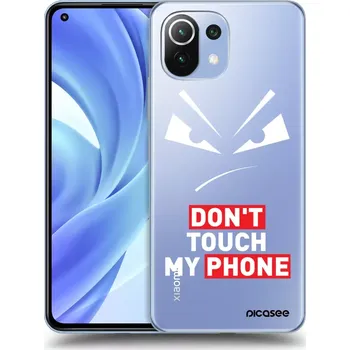 Pouzdro na mobilní telefon Picasee silikonový průhledný obal pro Xiaomi Mi 11 - Evil Eye - Transparent
