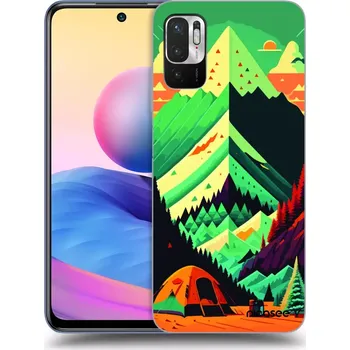 Pouzdro na mobilní telefon Picasee silikonový průhledný obal pro Xiaomi Redmi Note 10 5G - Whistler