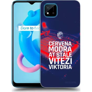 Pouzdro na mobilní telefon Picasee silikonový průhledný obal pro Realme C11 (2021) - FC Viktoria Plzeň E