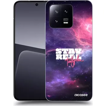 Pouzdro na mobilní telefon Picasee silikonový průhledný obal pro Xiaomi 13 Pro - Stay Real