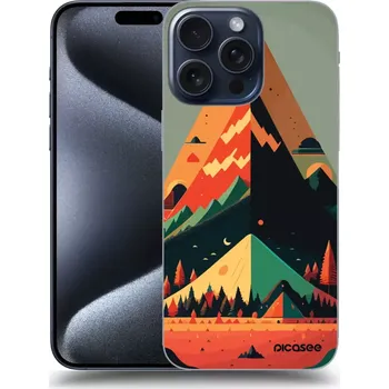 Pouzdro na mobilní telefon Picasee silikonový průhledný obal pro Apple iPhone 15 Pro Max - Oregon
