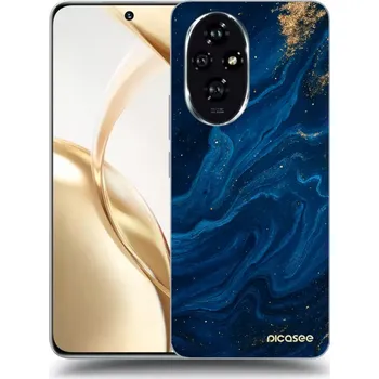 Pouzdro na mobilní telefon Picasee silikonový průhledný obal pro Honor 200 Pro 5G - Blue