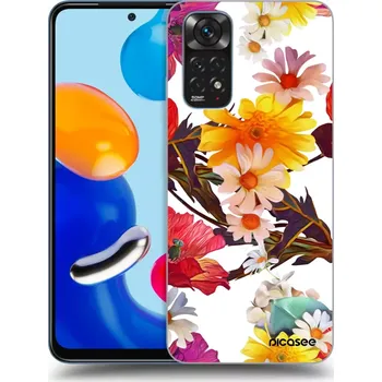 Pouzdro na mobilní telefon Picasee silikonový průhledný obal pro Xiaomi Redmi Note 11 - Meadow