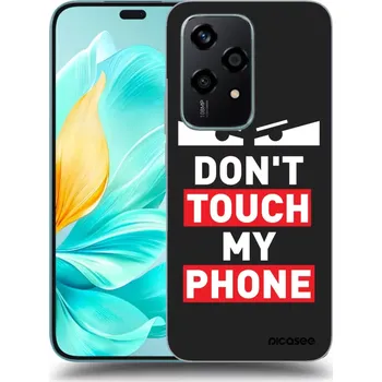 Pouzdro na mobilní telefon Picasee silikonový černý obal pro Honor 200 Lite - Shadow Eye - Transparent