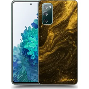 Pouzdro na mobilní telefon Picasee silikonový černý obal pro Samsung Galaxy S20 FE - Černá