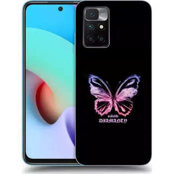 Pouzdro na mobilní telefon Picasee ULTIMATE CASE pro Xiaomi Redmi 10 (2022) - Diamanty Purple