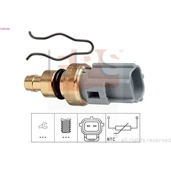 Čidlo automobilu Snímač, teplota chladiva EPS 1.830.302