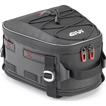 Zavazadlo na motocykl Xl07b cestovní zavazadlo givi na sedlo spolujezdce, černé, rozšiřitelné, objem 9-12 l., (x-line)