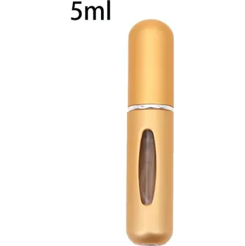 Plnitelný cestovní rozprašovač 5 ml | mini lahvička - 5ml Matte Gold