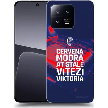 Pouzdro na mobilní telefon Picasee silikonový černý obal pro Xiaomi 13 - FC Viktoria Plzeň E