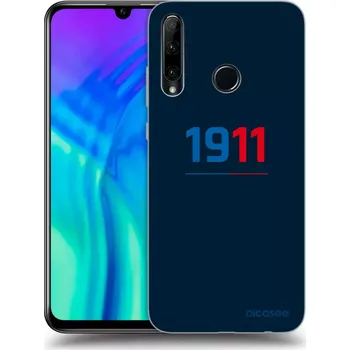 Pouzdro na mobilní telefon Picasee silikonový průhledný obal pro Honor 20 Lite - FC Viktoria Plzeň D