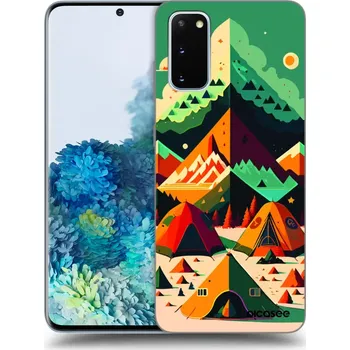 Pouzdro na mobilní telefon Picasee silikonový průhledný obal pro Samsung Galaxy S20 G980F - Alaska