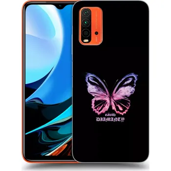 Pouzdro na mobilní telefon Picasee ULTIMATE CASE pro Xiaomi Redmi 9T - Diamanty Purple