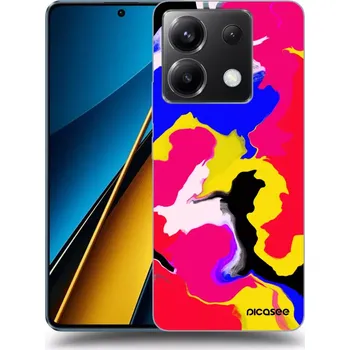 Pouzdro na mobilní telefon Picasee silikonový průhledný obal pro Xiaomi Poco X6 - Watercolor
