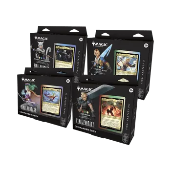 Sběratelská karetní hra FINAL FANTASY Commander: Deck Set