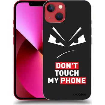 Pouzdro na mobilní telefon Picasee silikonový černý obal pro Apple iPhone 13 - Evil Eye - Transparent