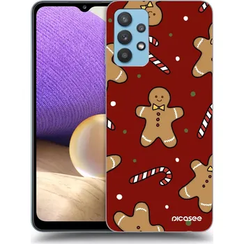 Pouzdro na mobilní telefon Picasee silikonový průhledný obal pro Samsung Galaxy A32 4G SM-A325F - Gingerbread 2