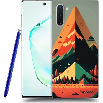 Pouzdro na mobilní telefon Picasee silikonový průhledný obal pro Samsung Galaxy Note 10 N970F - Oregon
