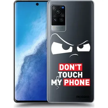 Pouzdro na mobilní telefon Picasee silikonový průhledný obal pro Vivo X60 Pro 5G - Cloudy Eye - Transparent