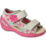 065X175 26 - SUNNY dívčí sandálky Befado, kytičky 065X175_26