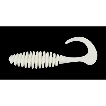 Umělá nástraha Relax Gumová nástraha Turbo twister 6,5 White