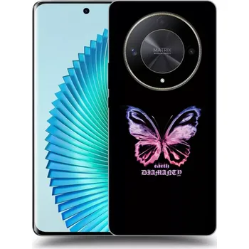 Pouzdro na mobilní telefon Picasee ULTIMATE CASE pro Honor Magic6 Lite 5G - Diamanty Purple