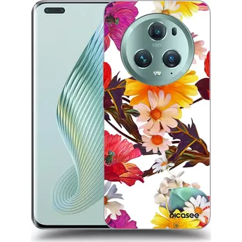 Pouzdro na mobilní telefon Picasee silikonový průhledný obal pro Honor Magic5 Pro - Meadow