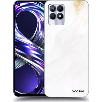 Pouzdro na mobilní telefon Picasee ULTIMATE CASE pro Realme 8i - Bílá