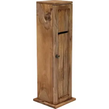 Skříňka na toaletní papír 20x80x20 z dřeva palisandr