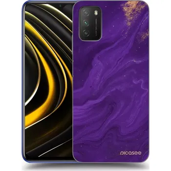 Pouzdro na mobilní telefon Picasee ULTIMATE CASE pro Xiaomi Poco M3 - Fialová