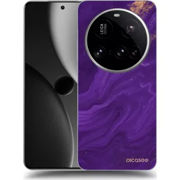 Pouzdro na mobilní telefon Picasee silikonový průhledný obal pro Xiaomi 15 Ultra - Fialová