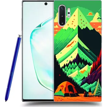 Pouzdro na mobilní telefon Picasee silikonový průhledný obal pro Samsung Galaxy Note 10+ N975F - Whistler